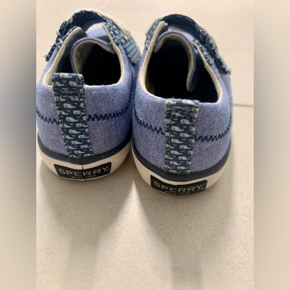 Sperry x Vineyard Vines Seaside Chambray Slip Ons - Picture 3 of 6